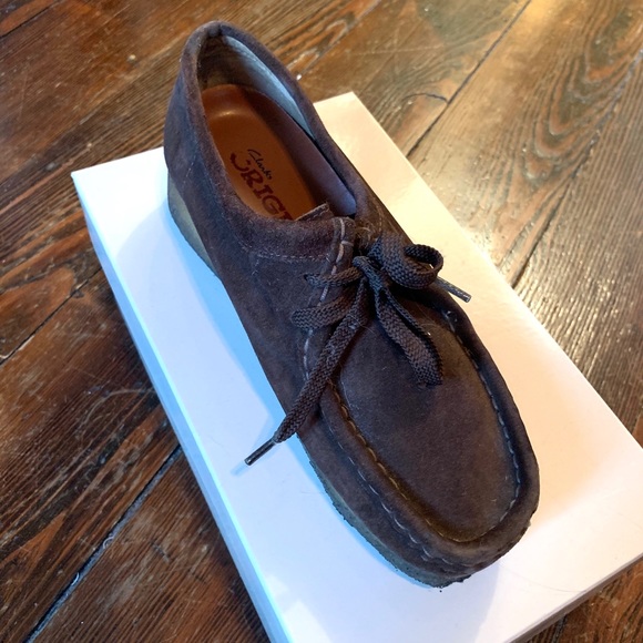 Women’s Size 8 Original Clark’s Wallabee Chukka - Picture 3 of 4